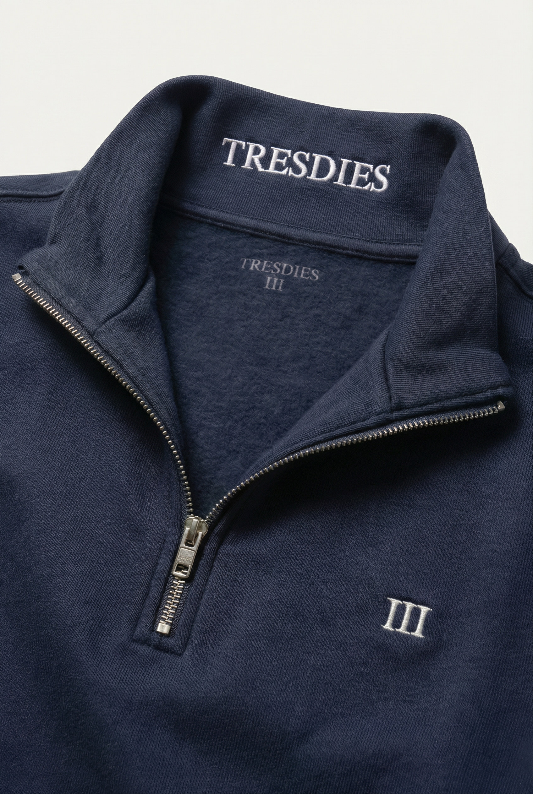Tresdies Navy Quarter Zip